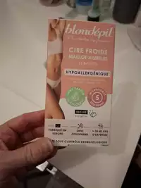 BLONDÉPIL - Cire froide