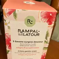RAMPAL LATOUR - 3 savons surgras douceur