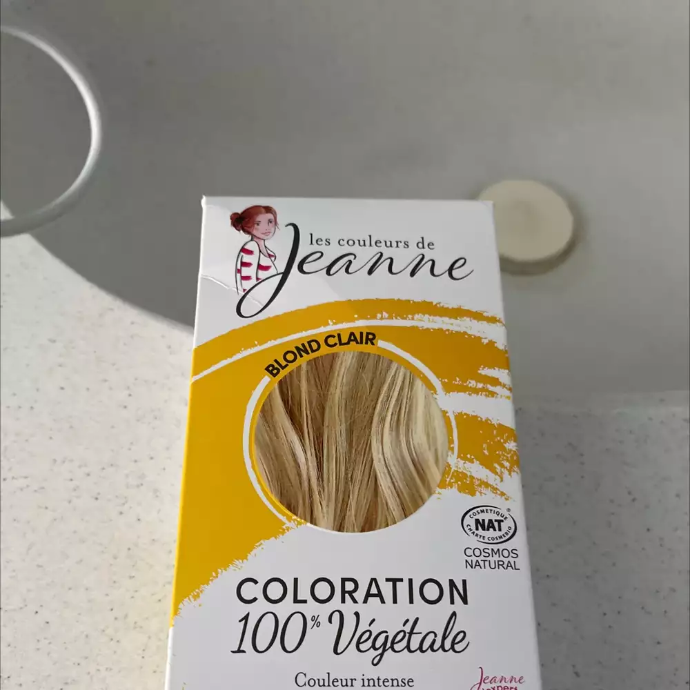 LES COULEURS DE JEANNE - Coloration 100% végétale blond clair