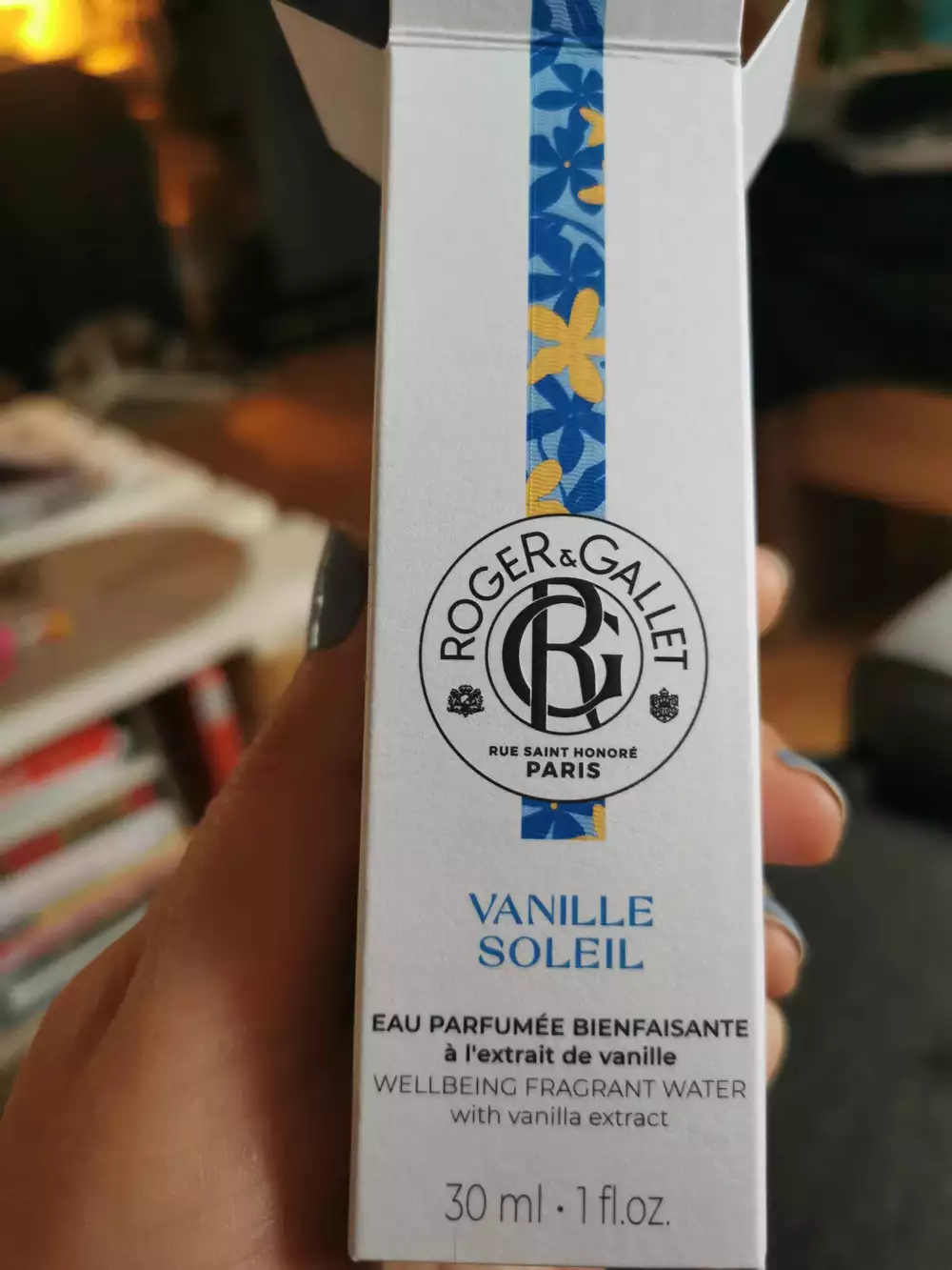 ROGER & GALLET - Vanille soleil - Eau parfumée bienfaisante