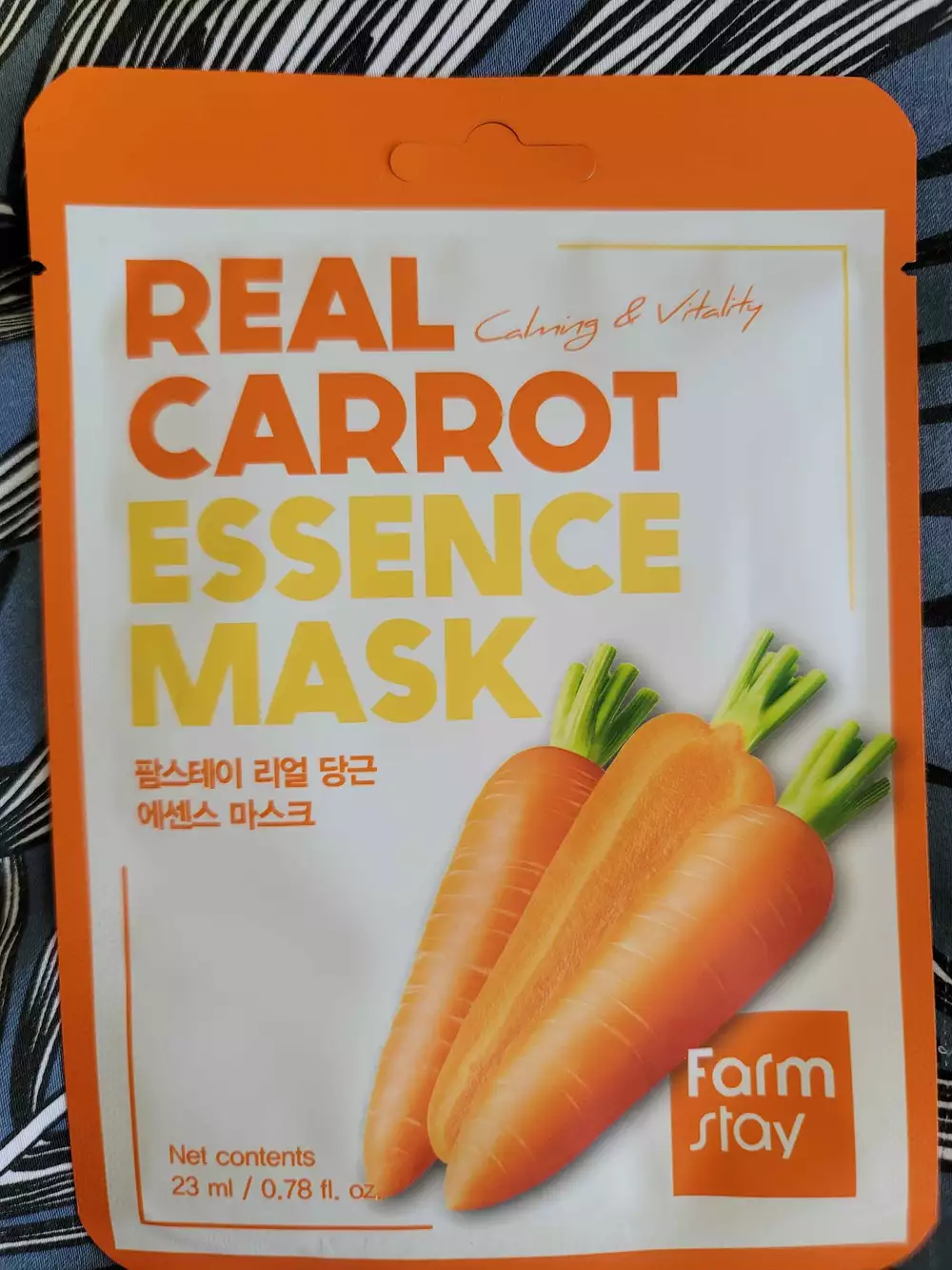 FARM STAY - Real carrot essence mask