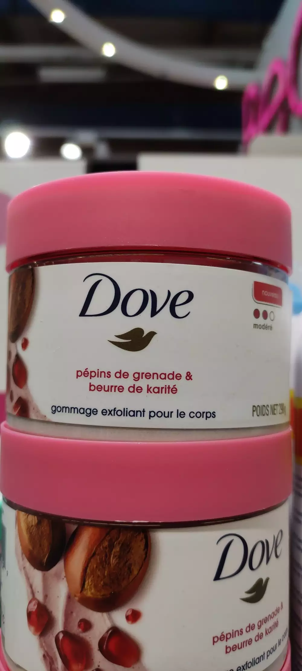 DOVE - Gommage exfoliant pour le corps