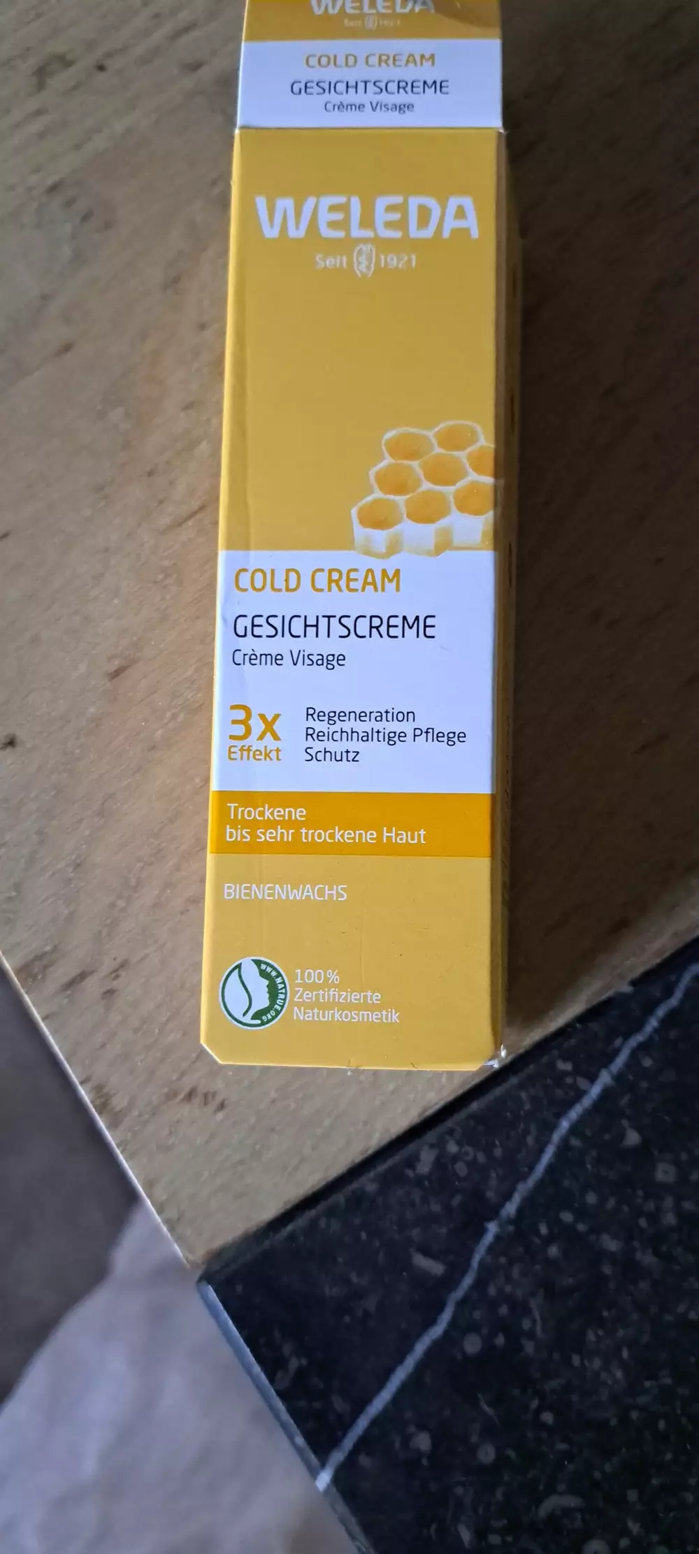 WELEDA - Cold cream - Crème visage
