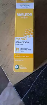 WELEDA - Cold cream - Crème visage