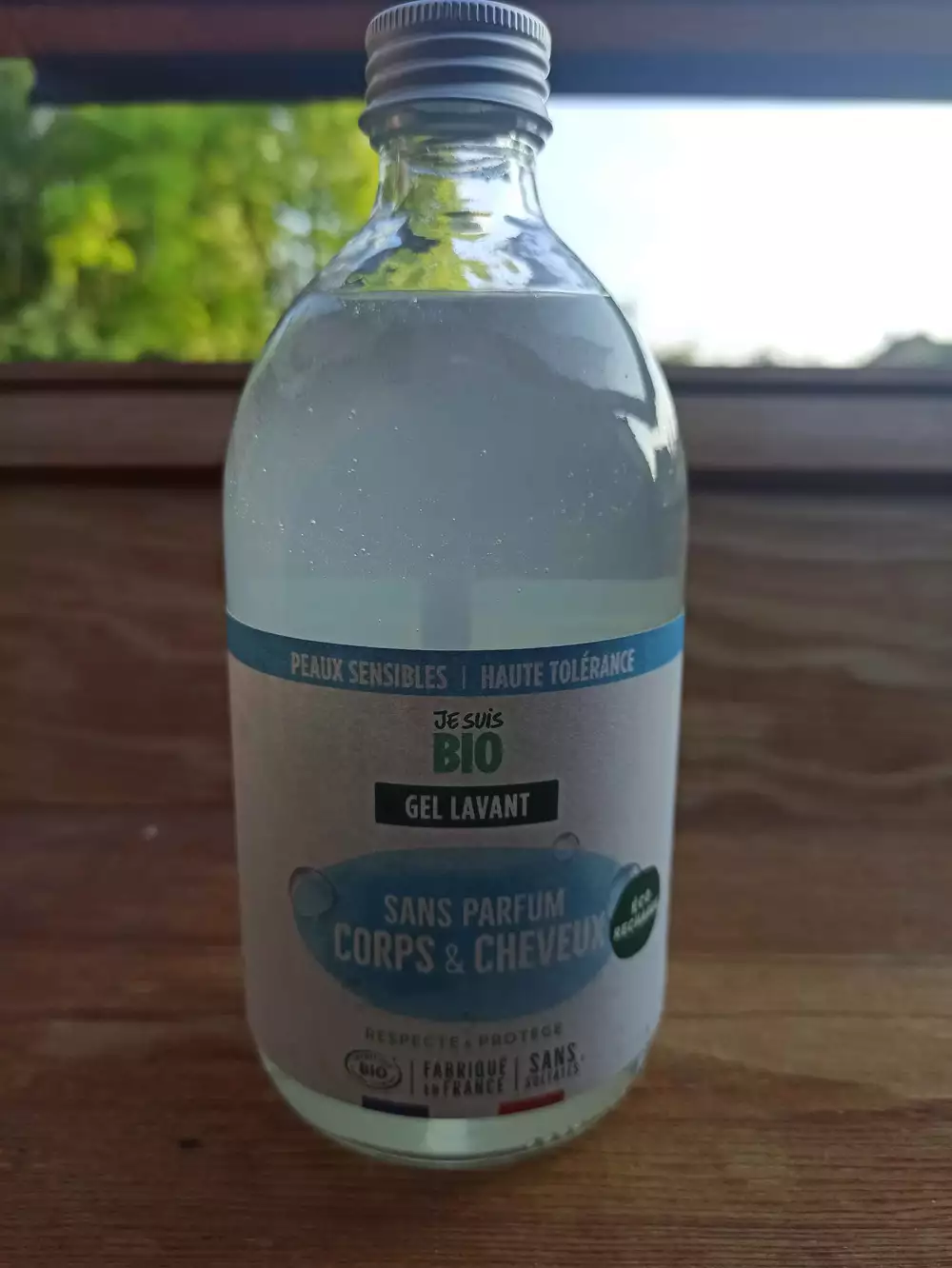 BLEU VERT - Gel lavant corps & cheveux sans parfum