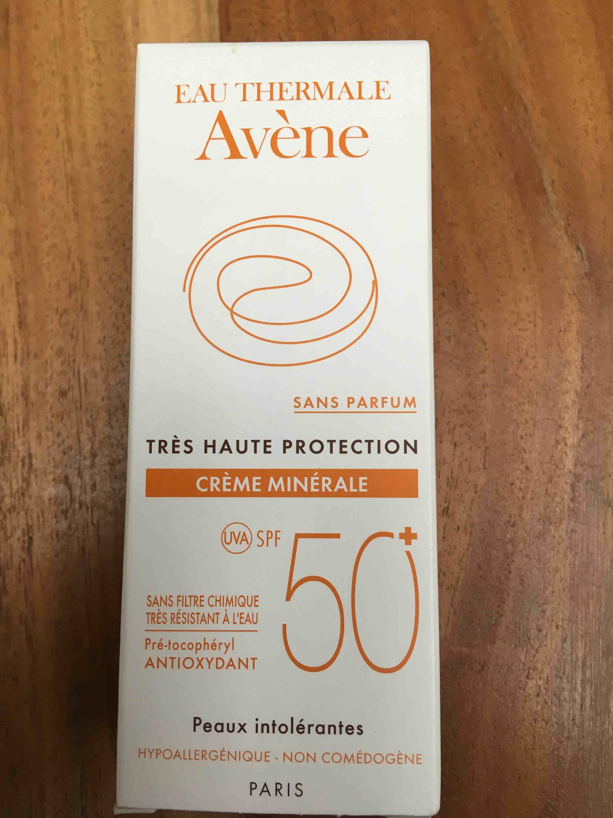 AVÈNE - Crème Minérale SPF 50+