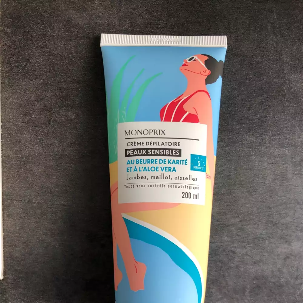 MONOPRIX - Peaux sensibles - Crème dépilatoire