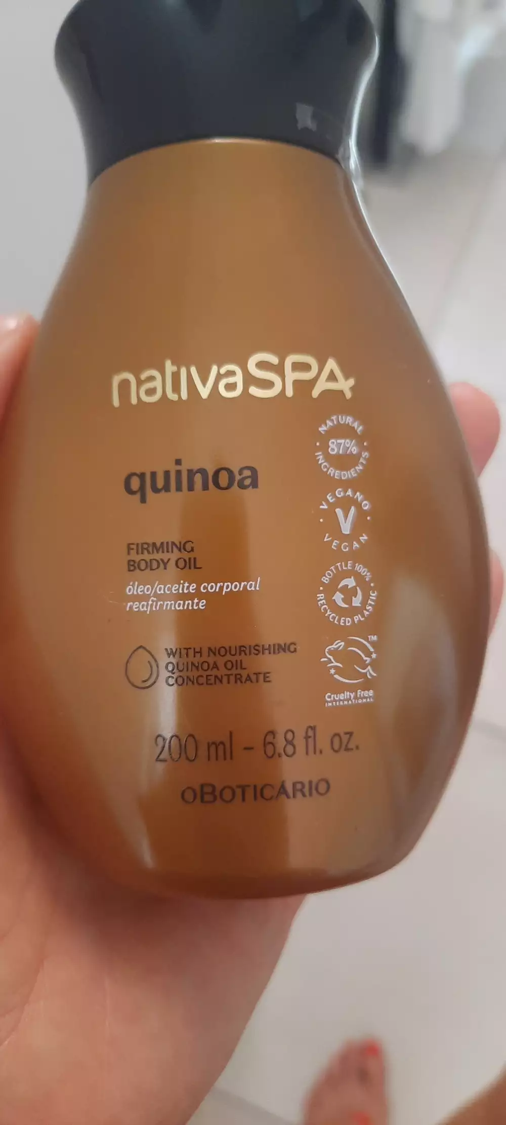 NATIVASPA - Qinoa - Firming body oil