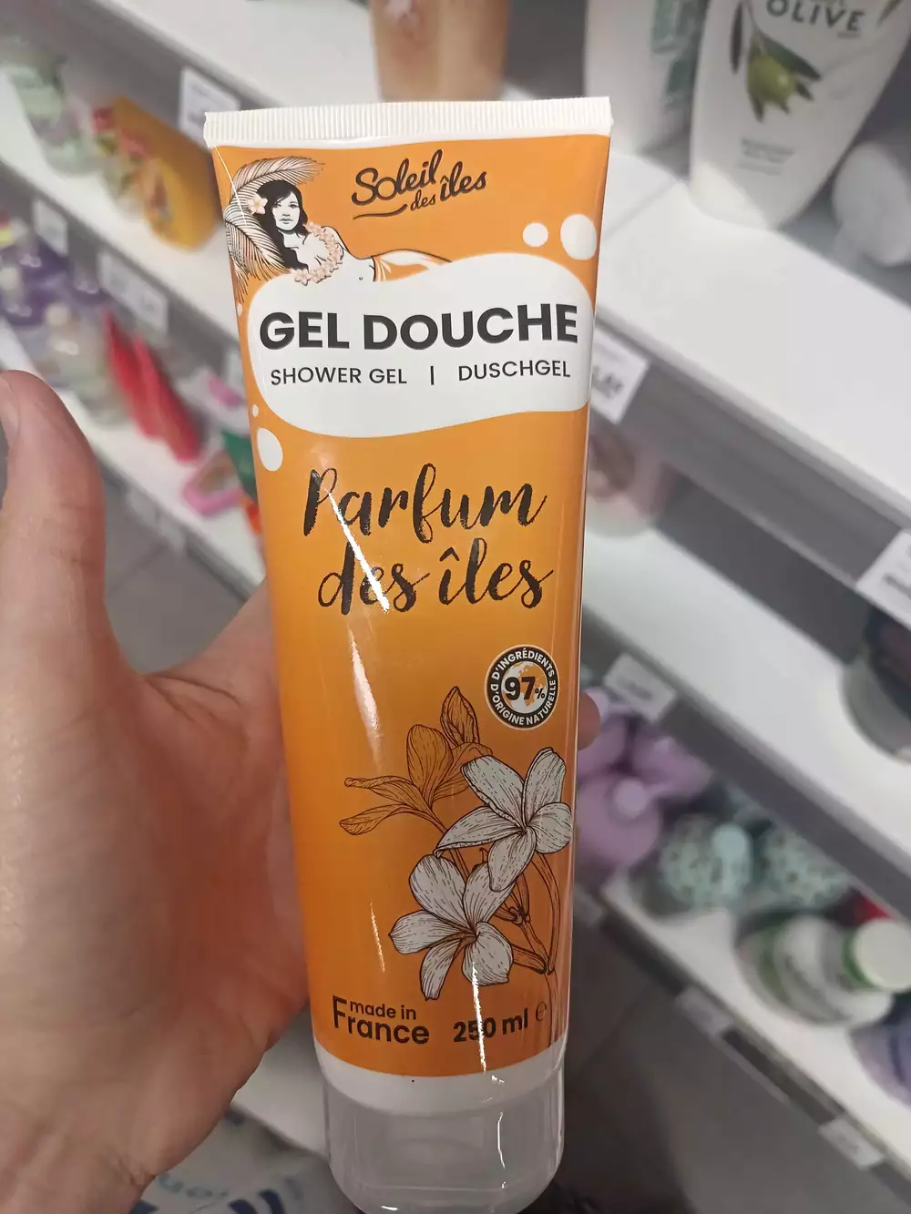 SOLEIL DES ILES - Parfum des îles - Gel douche 