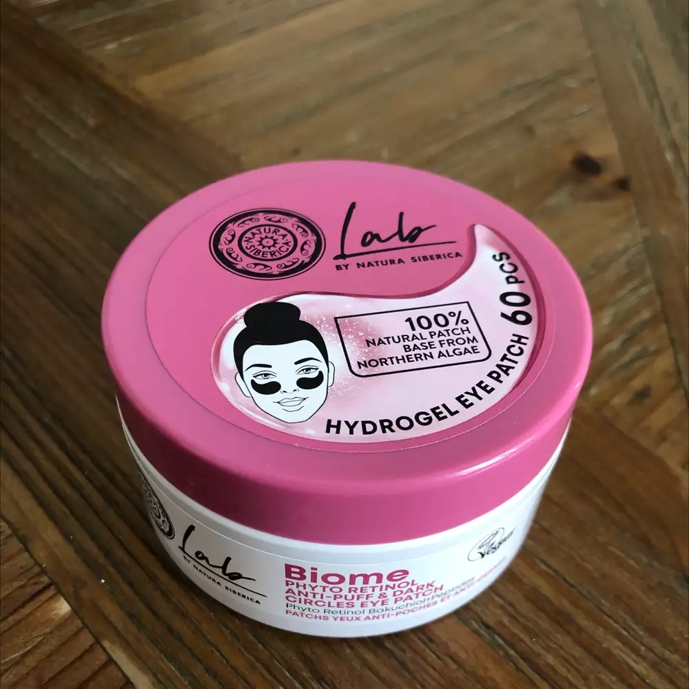 LAB BY NATURA SIBERICA - Biome phyto retinol - Hydrogel eye patch