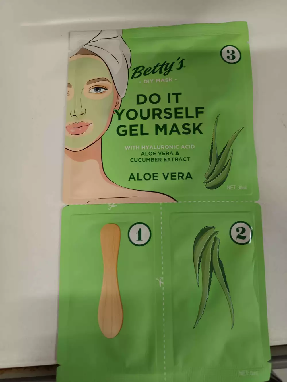 BETTY'S - Do it yourself - Gel mask aloe vera