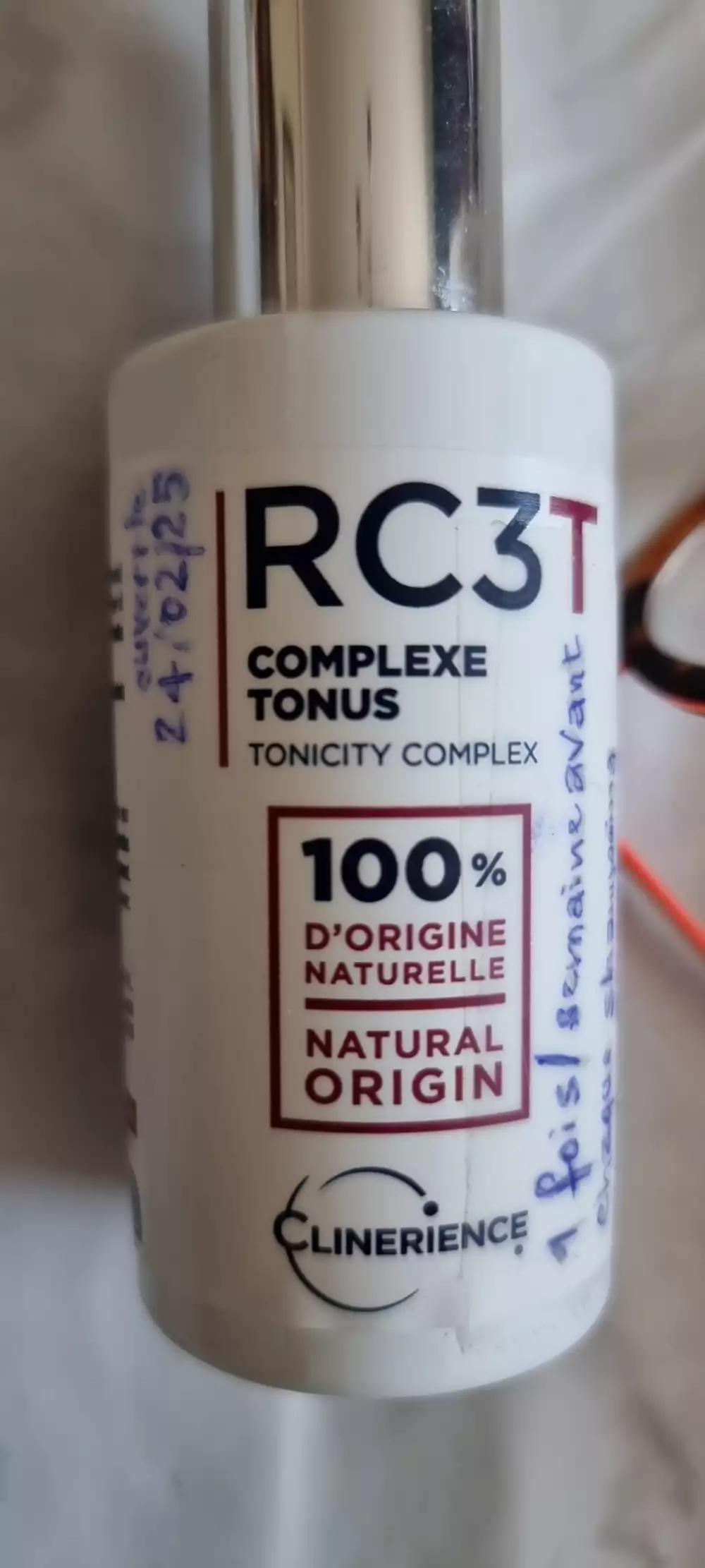 CLINERIENCE - RC3T Complexe tonus - Huile essentielles cheveux