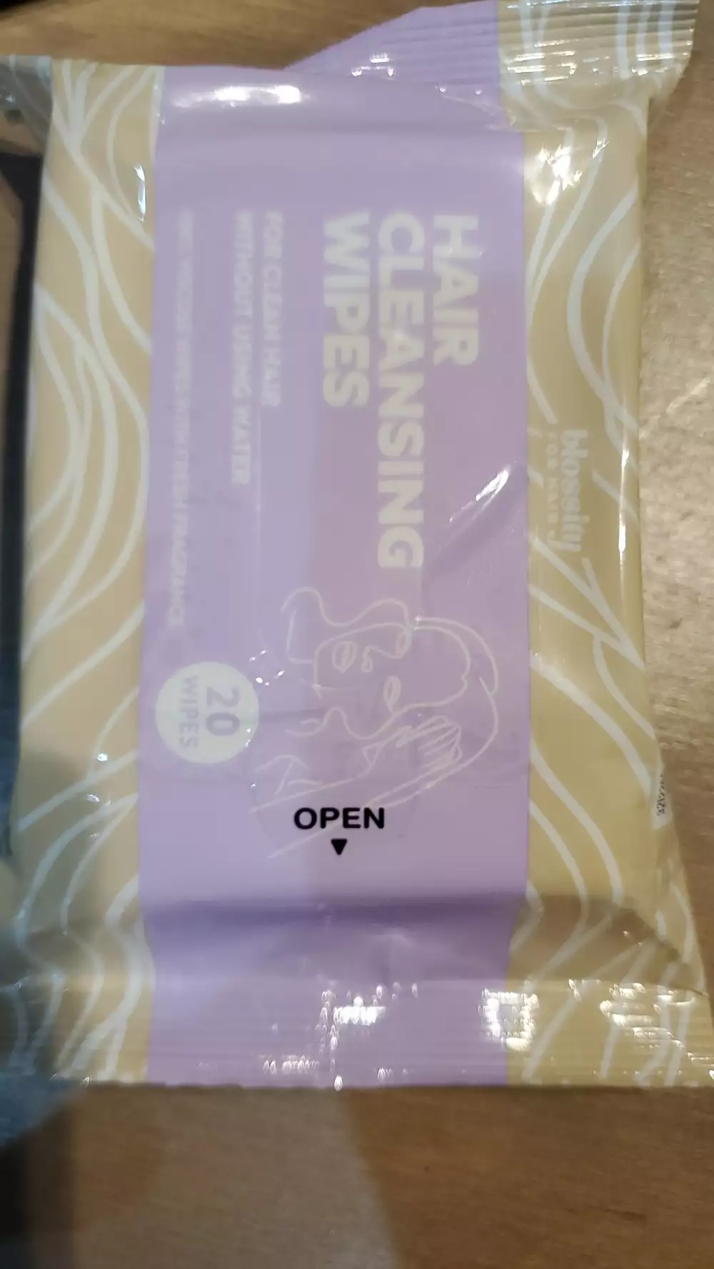 BLOSSITY - Hair cleansing wipes