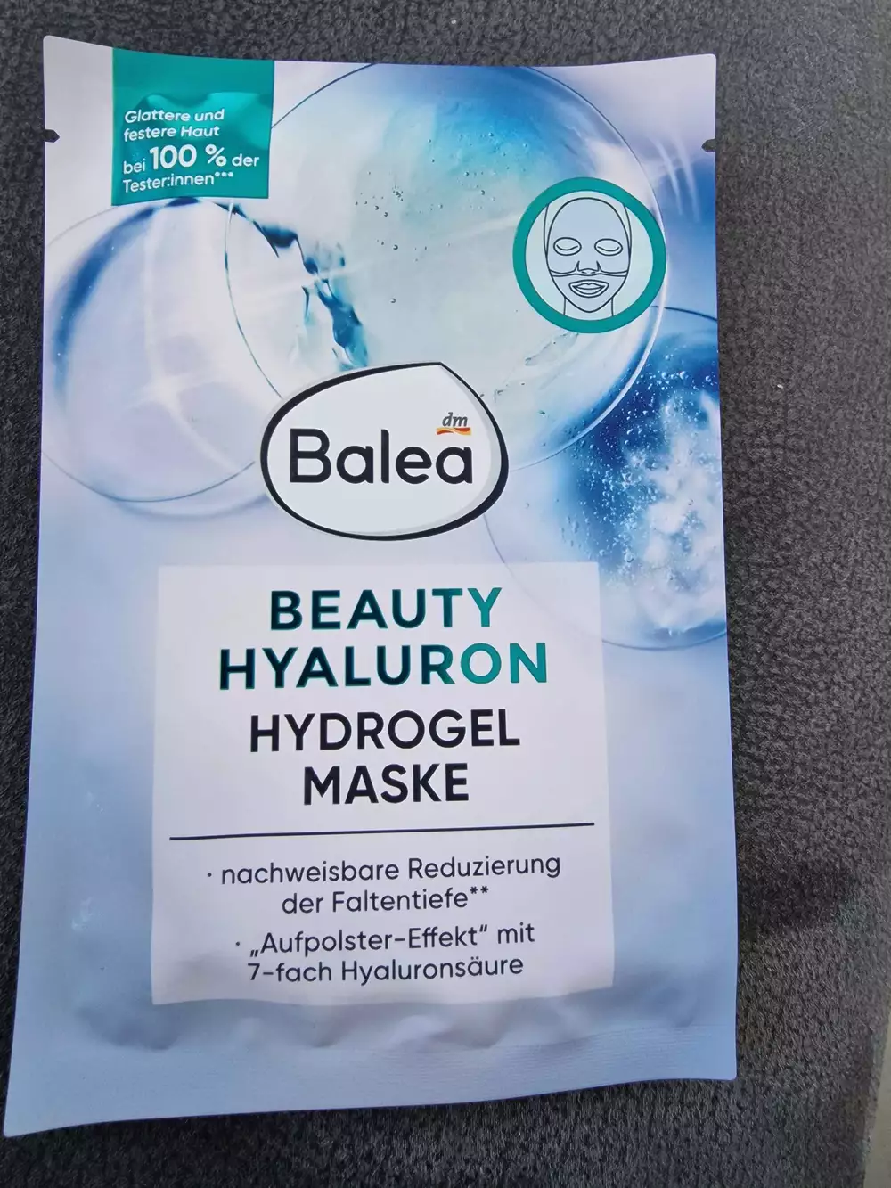 BALEA DM - Beauty hyaluron - Hydrogel maske