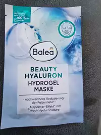 BALEA DM - Beauty hyaluron - Hydrogel maske
