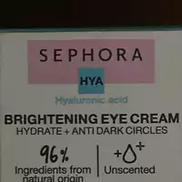 SEPHORA - HYA - Brightening eye cream