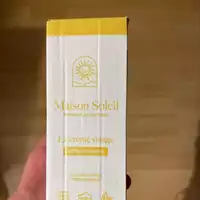 MAISON SOLEIL - La crème visage raffermissante