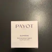 PAYOT - Suprême - Soin jeunesse regard 