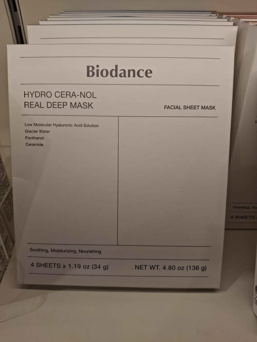 BIODANCE - Hydro cera-nol - Facial sheet mask