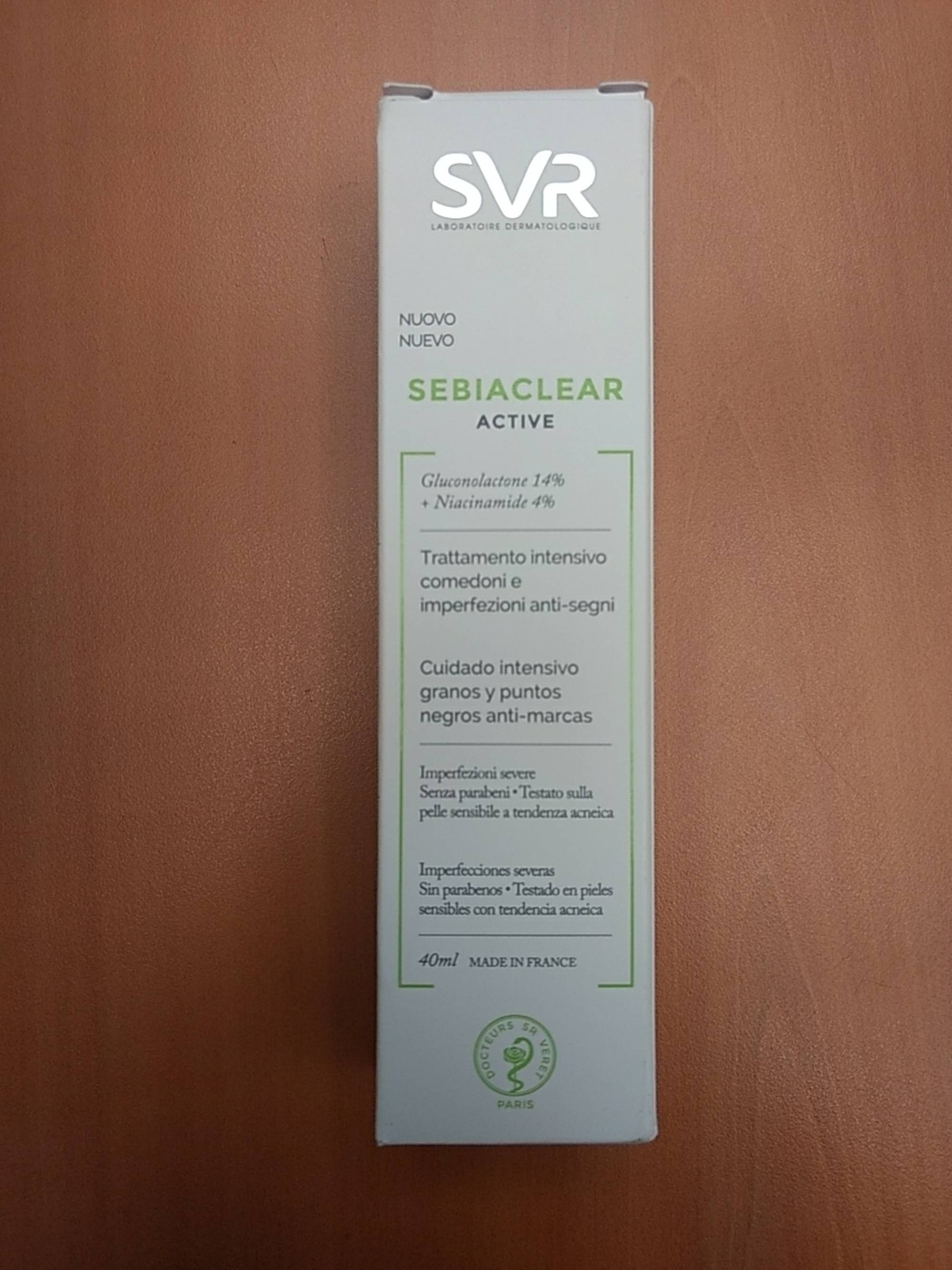 SVR - Sebiaclear active