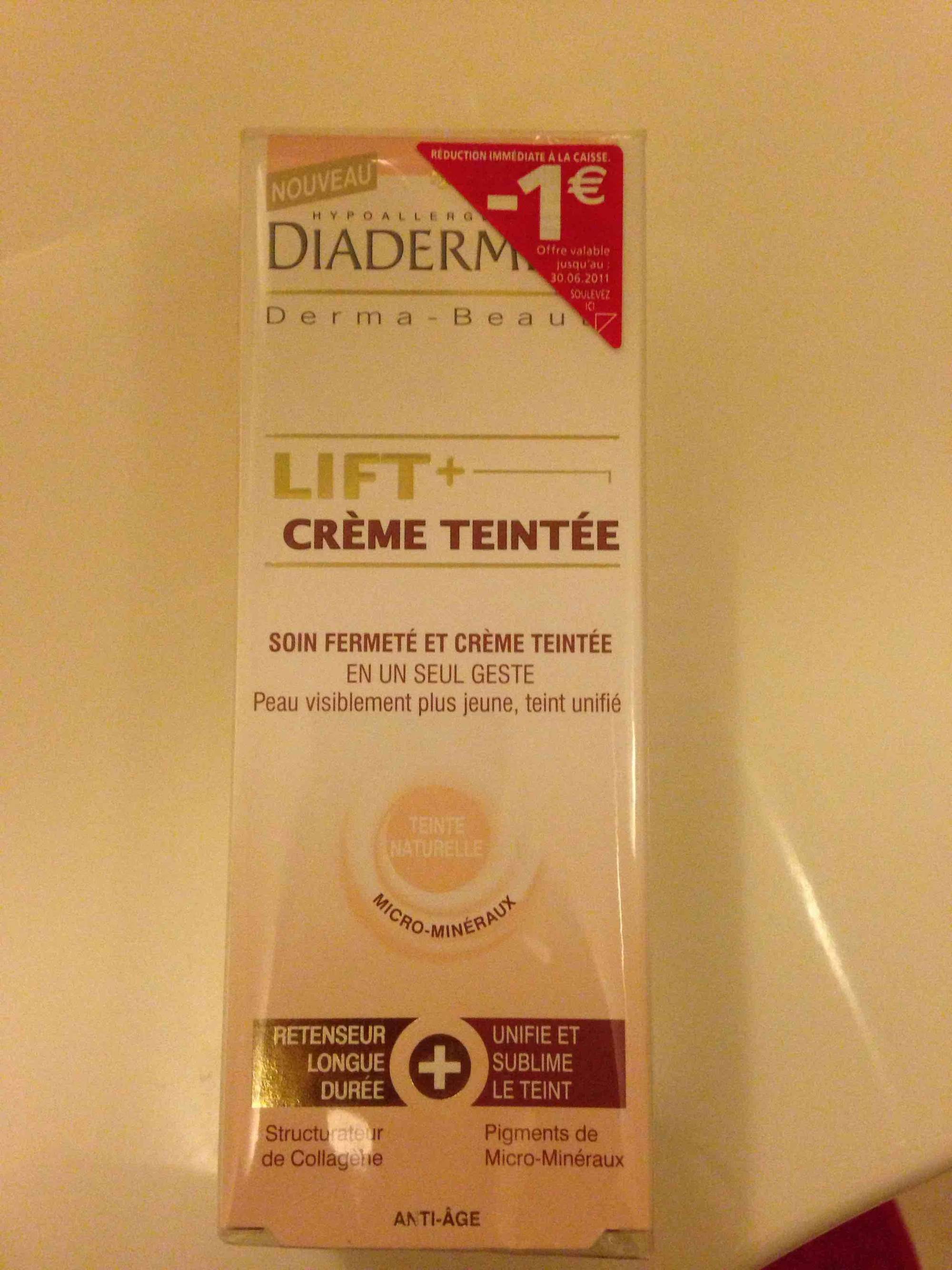 DIADERMINE - Lift + crème teintée anti-âge