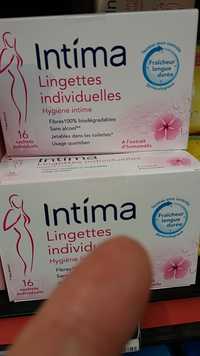 INTIMA - Lingettes individuelles Hygiène intime