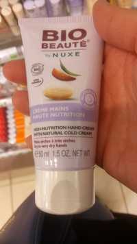 NUXE - Bio Beauté - Crème mains hautre nutrition