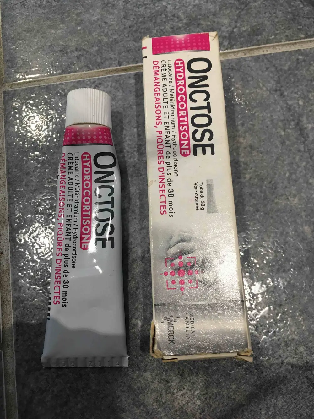 MERCK - Onctose hydrocortisone - Crème démangeaisons