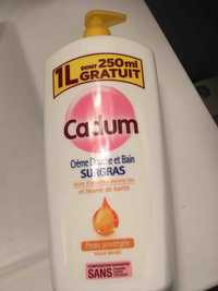 CADUM - Crème douche et bain surgras bio peaux sèches