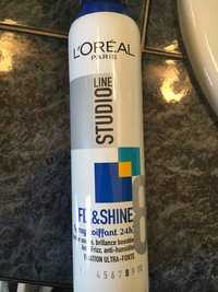 L'ORÉAL - Studio line fix & shine - Spray coiffant 24h
