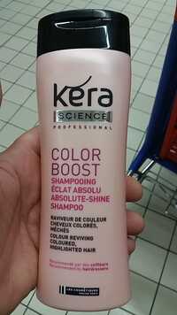 KÉRA SCIENCE - Color boost shampooing éclat absolu raviveur de couleur