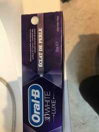 ORAL-B - 3d White Luxe - Dentifrice blancheur