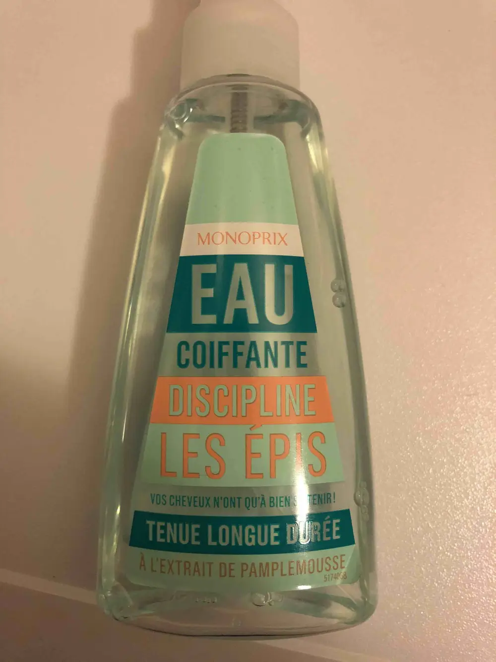 MONOPRIX - Les épis - Eau coiffante discipline