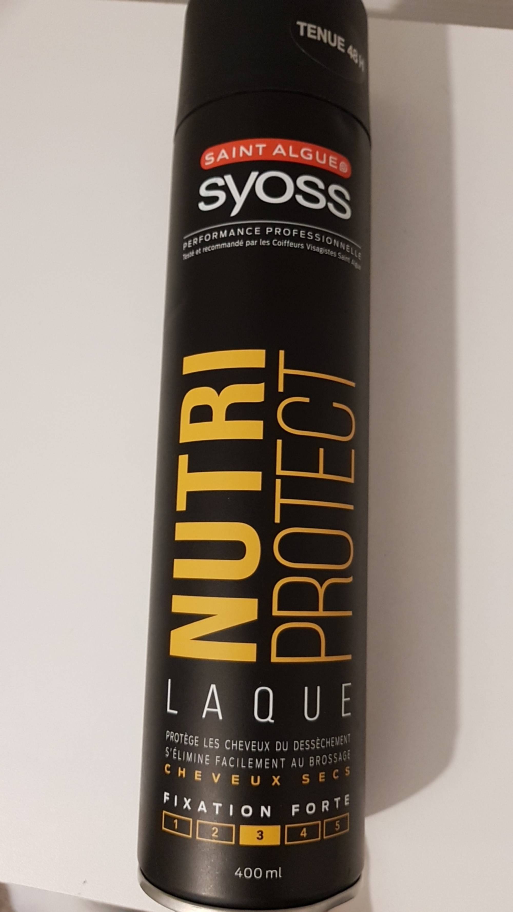 SYOSS - Nutri Protect - Laque cheveux secs