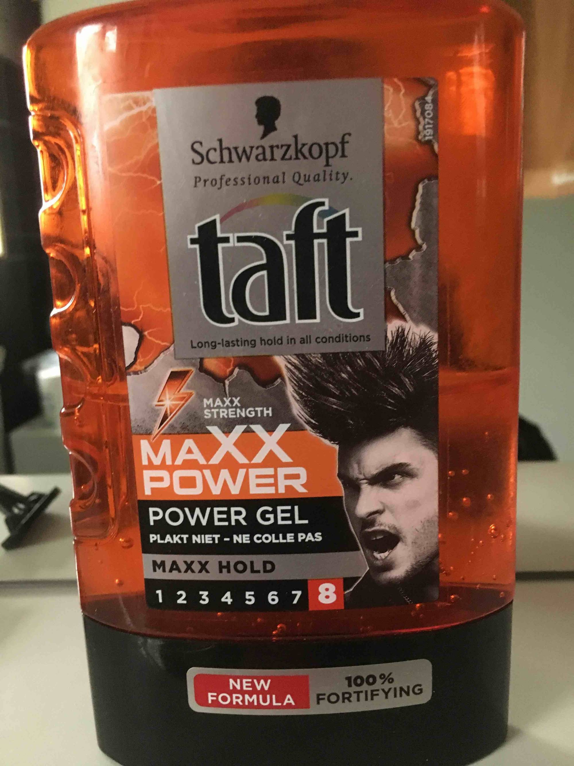 SCHWARZKOPF - Taft -  Maxx power gel 8