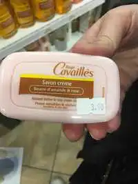 ROGÉ CAVAILLÈS - Savon crème beurre d'amande & rose