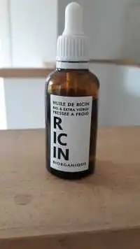 BIORGANIQUE - Ricin - Huile de ricin bio & extra vierge pressée à froid