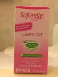 SAFORELLE - Sensibles ou sèches - Lubrifiant