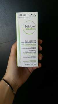 BIODERMA - Sébium sensitive - Soin apaisant anti-imperfections