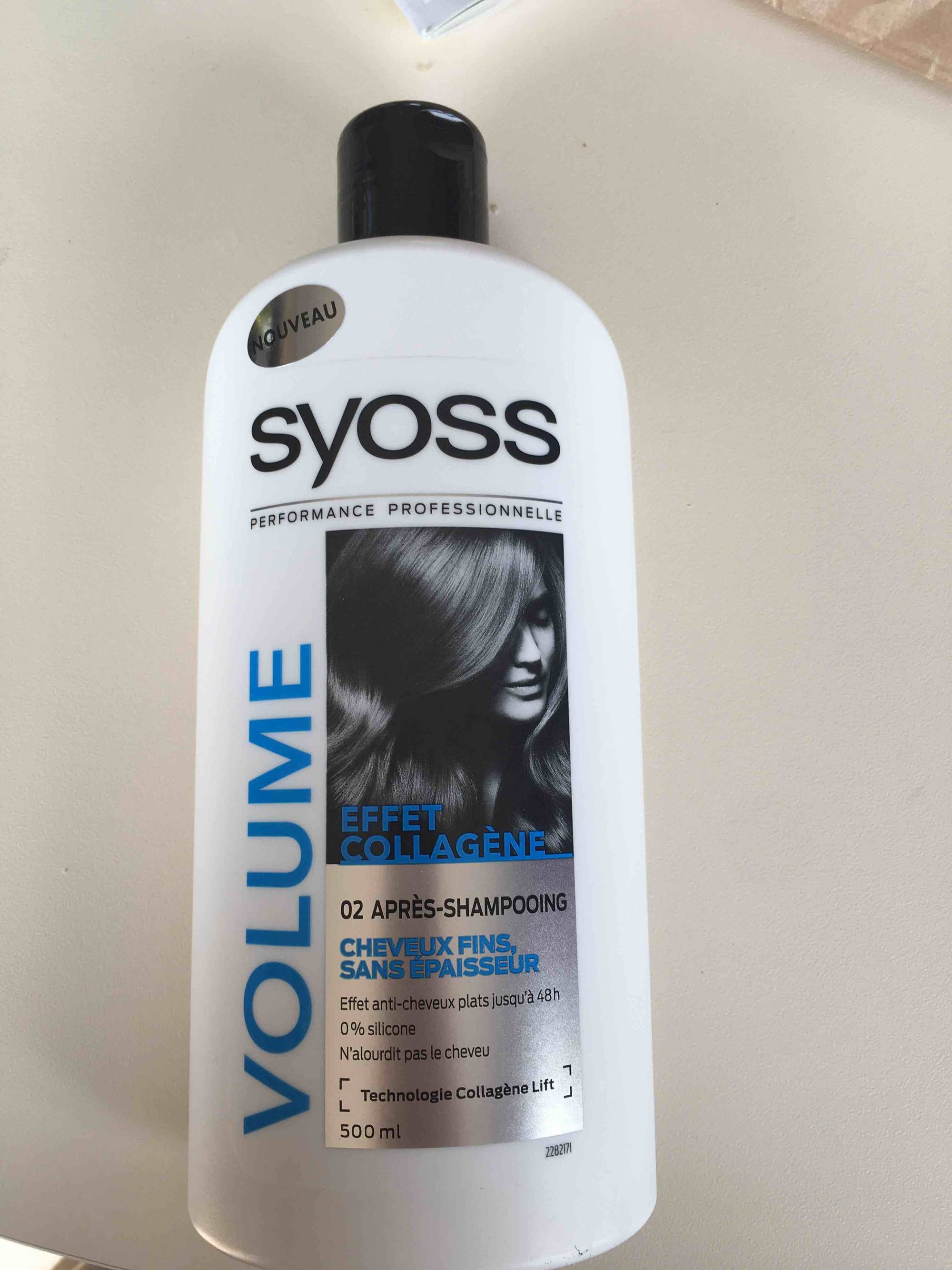 SYOSS - Volume effet collagène - 02 Après-shampooing 
