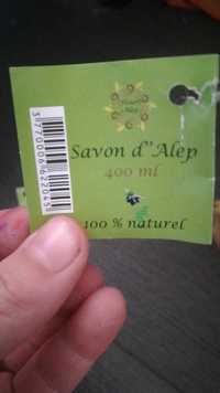 FLEURS D'ALEP - Savon d'Alep 100% naturel