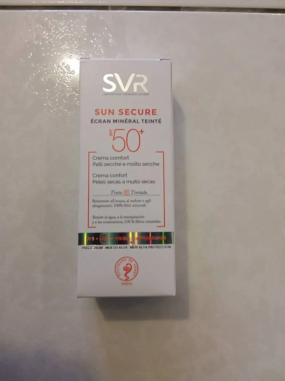 SVR - Sun secure - Ecran minéral teinté SPF 50+