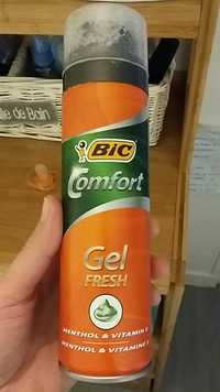 BIC - Comfort - Gel fresh aux menthol & vitamine E