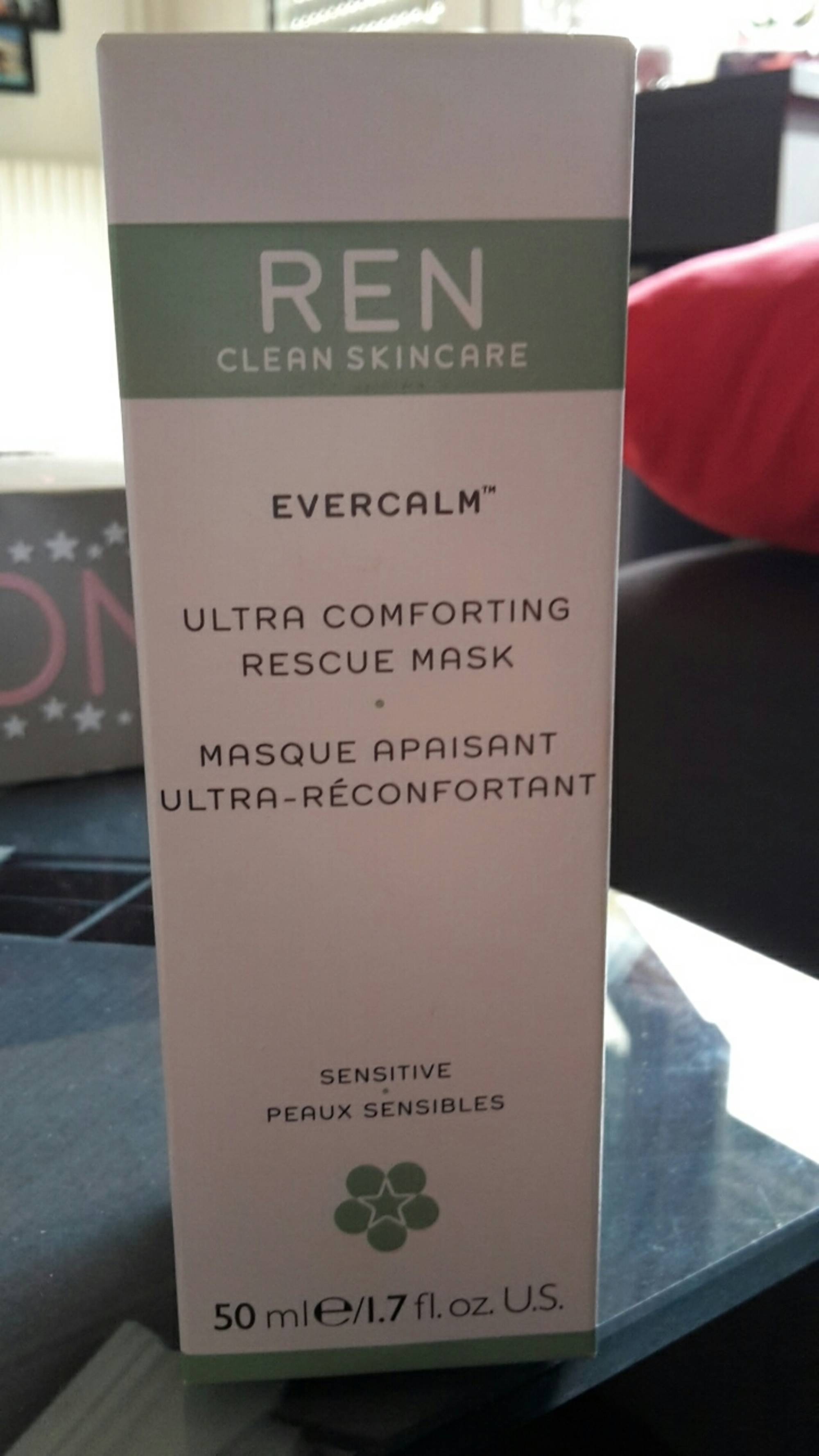 REN - Evercalm - Masque apaisant ultra-réconfortant