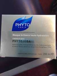 PHYTO - Masque brillance haute hydratation pour cheveux secs