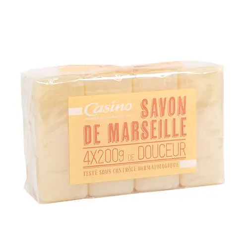 CASINO - CASINO SAVON DE MARSEILLE 4X200G