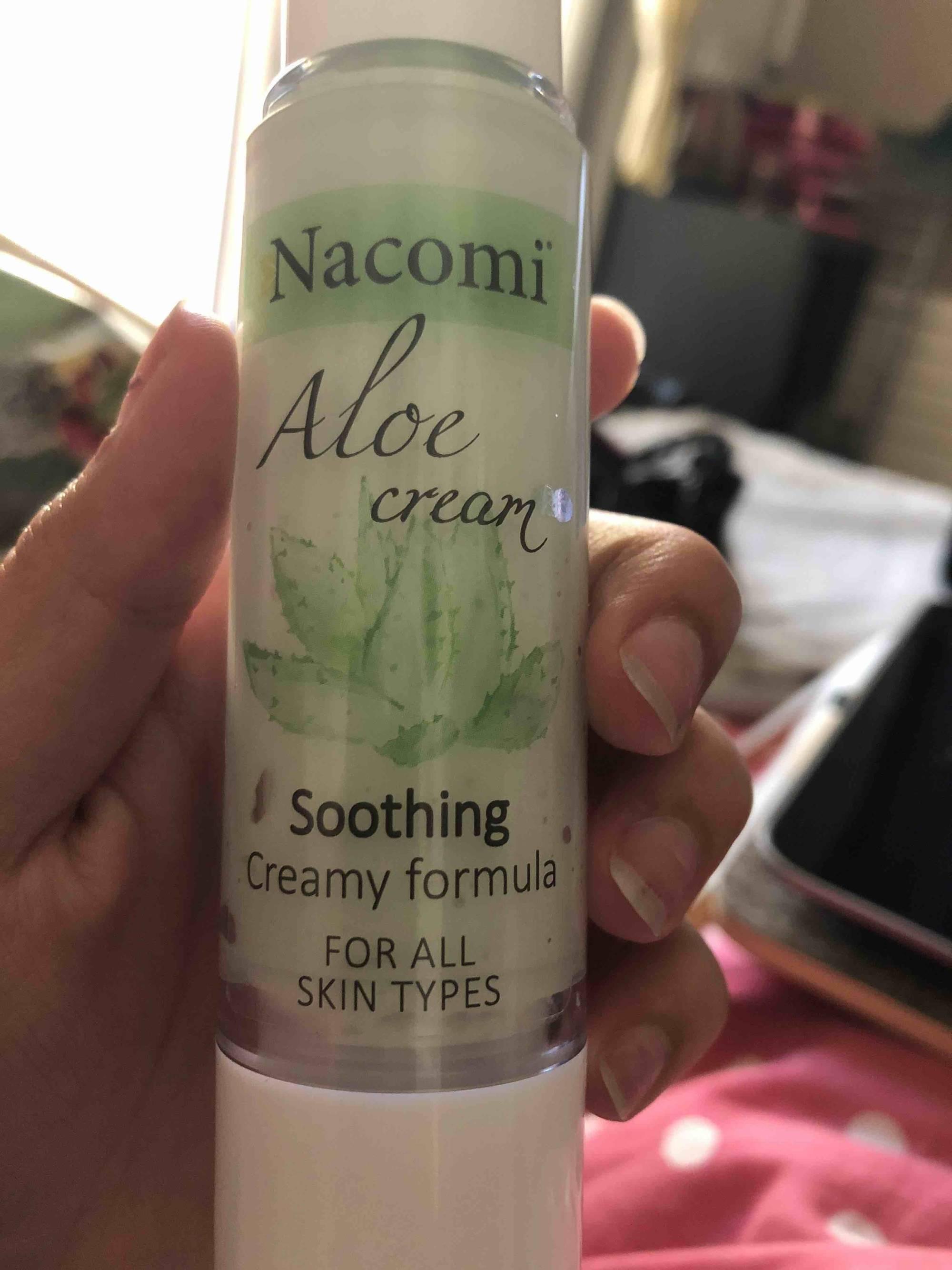 NACOMI - Aloe cream - Soothing creamy formula