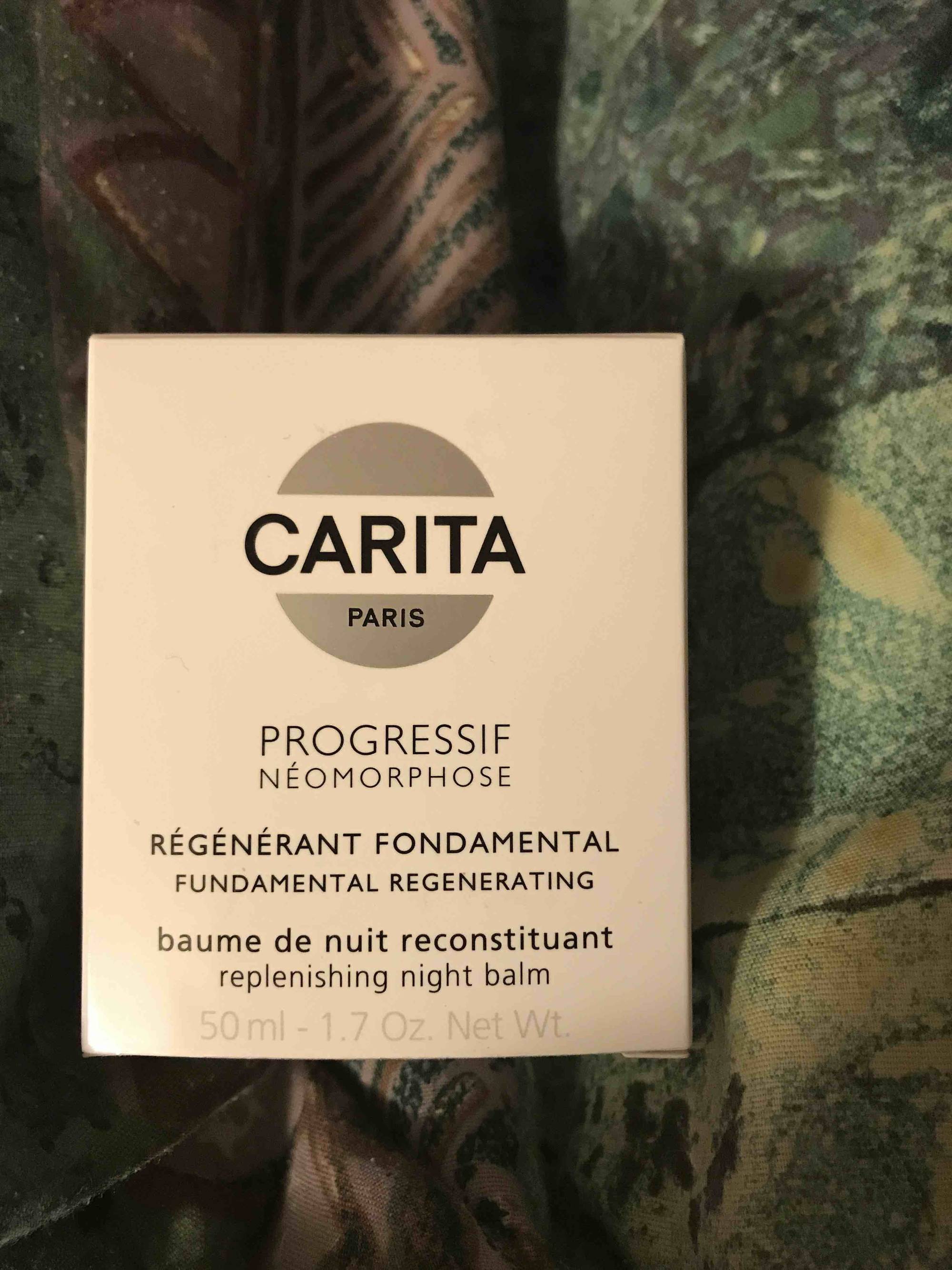 CARITA - Progressif néomorphose - Baume de nuit reconstitutant