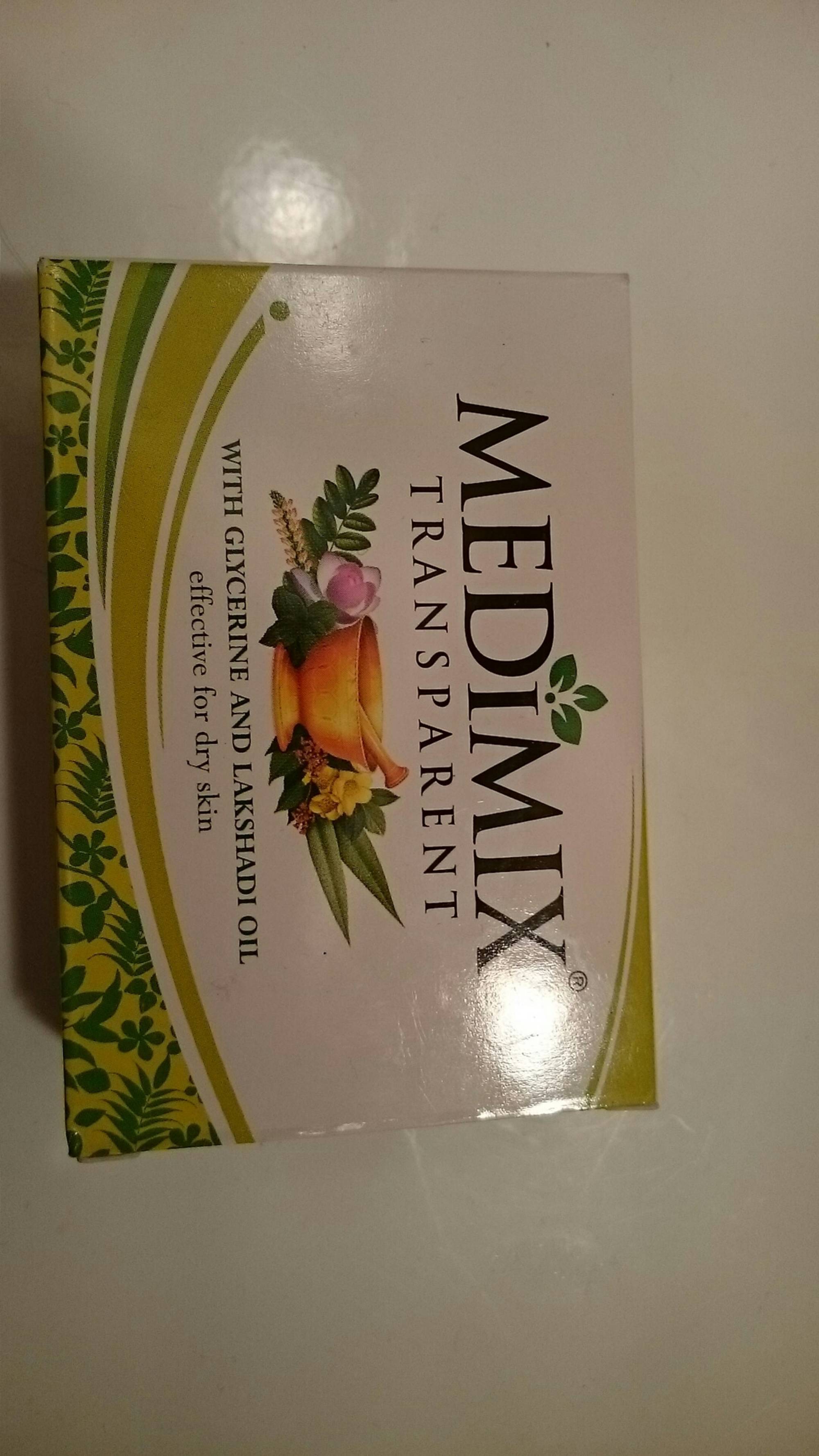 MEDIMIX - Transparent - With glycerine and lakshadi oil