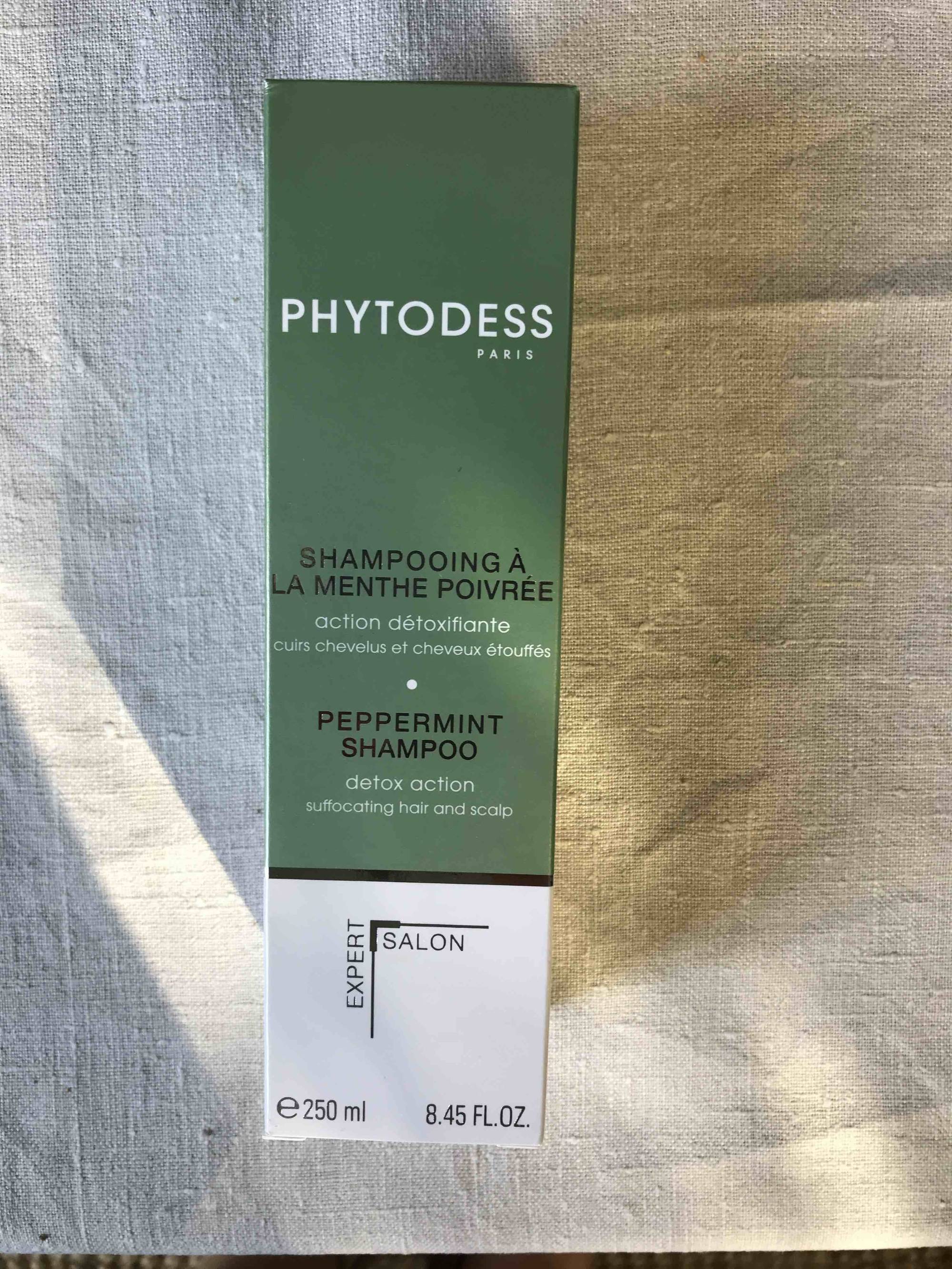 PHYTODESS - Action détoxifiante - Shampooing à la menthe poivrée